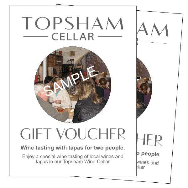 Topsham Cellar Gift Vouchers